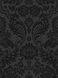 Graham & Brown Gothic Damask Noir wallpaper L10m W52cm - British product
