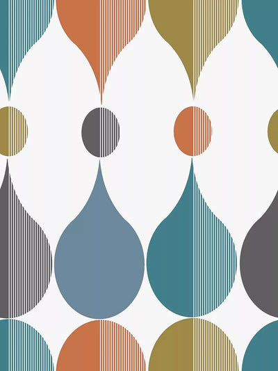 John Lewis Graham & Brown Coronation Carnival Multi Wallpaper- Buy online at McGrocer