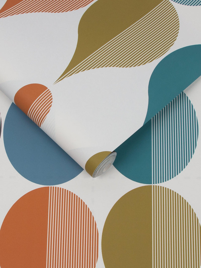 Graham & Brown Coronation Carnival Multi Wallpaper, UK version