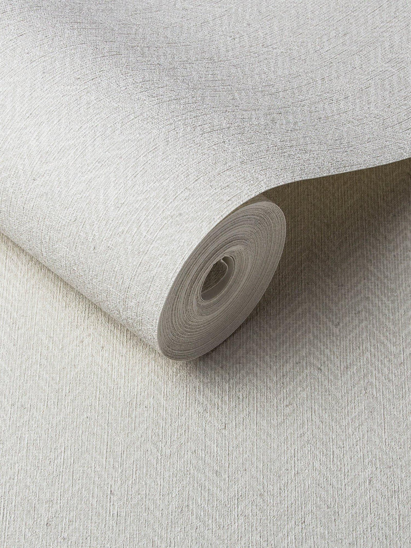 Graham & Brown herringbone texture wallpaper in Ecru, UK version