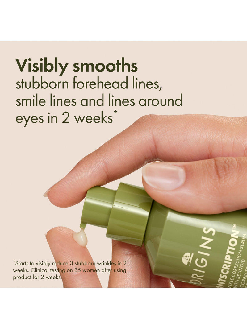 Origins Plantscription wrinkle correction serum with retinoid 50ml, UK version