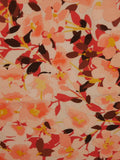 Montreux Fabrics pastel flowers jersey fabric pink 150cm, imported from the UK