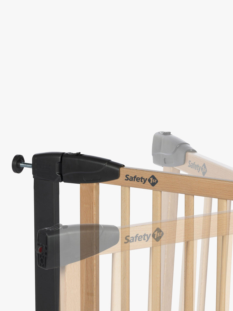 Safety 1st safety gate Natural Graphite design (British brand)