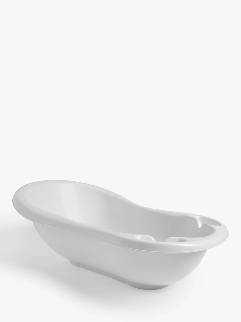 John Lewis white baby bath for infants up to 12 months, UK version