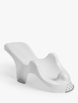 John Lewis Anatomically Shaped Baby Bath Seat in White for Infants 0-6 Months- Buy online at McGrocer
