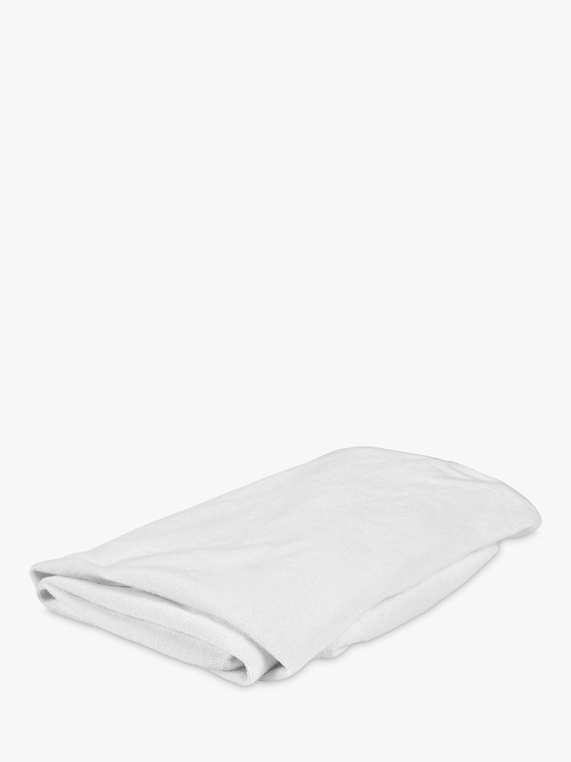 John Lewis Micro-Fresh waterproof mattress protector for cotbed, imported from the UK