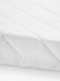 John Lewis white cotton mattress protector for Moses basket, UK version