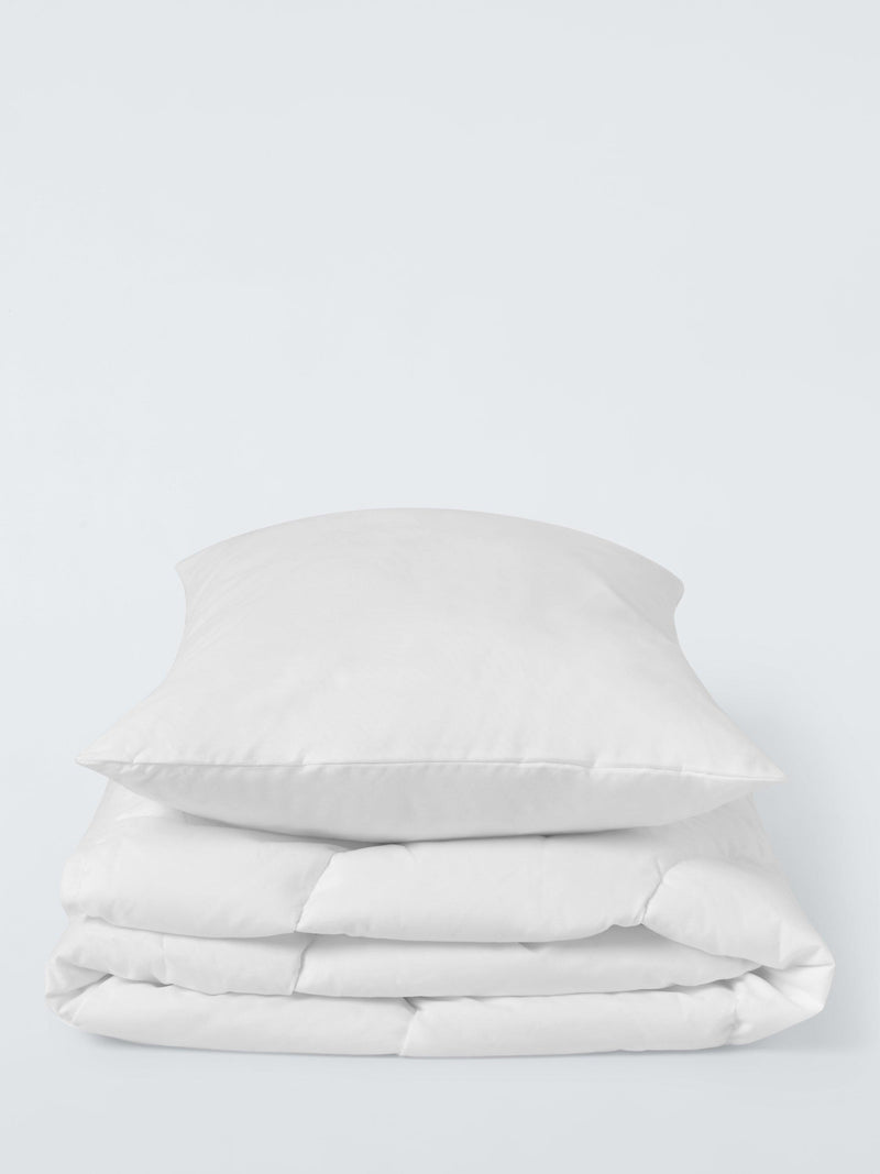 John Lewis children's soft touch washable duvet and pillow set, 4 tog, cot size, UK version