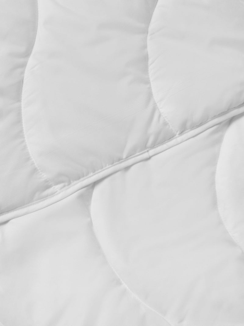 John Lewis toddler duvet set, 4 Tog, White, Cotbed, UK version