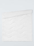 John Lewis toddler duvet set, 4 Tog, White, Cotbed, UK version