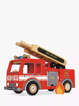 John Lewis Retro-Style Wooden Fire Engine with Extendable Ladder and Hose- Buy online at McGrocer