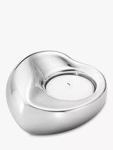 John Lewis Georg Jensen Heart Stainless Steel Tealight Holder- Buy online at McGrocer