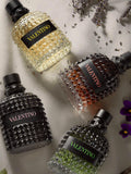 Valentino men's body spray with bergamot and coffee fragrance (British brand)