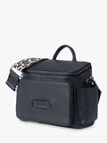 BabaBing Isla Vegan Leather Changing Bag Black - British product