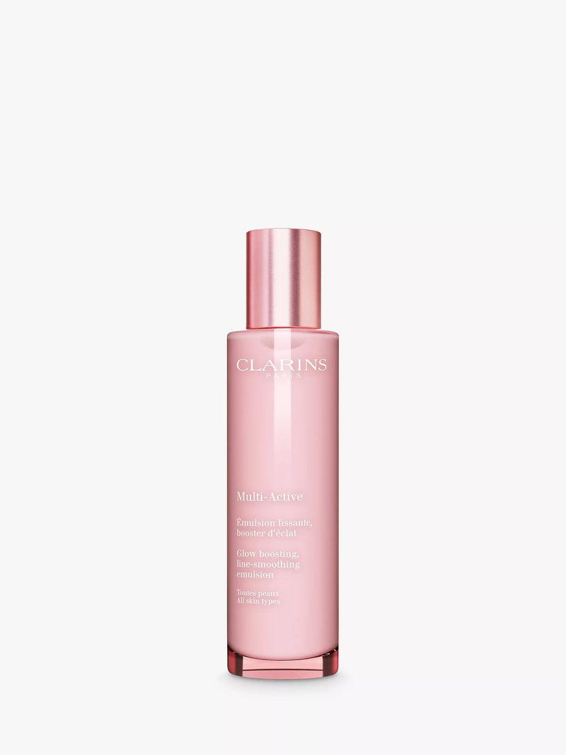 Clarins Multi-Active Emulsion 100ml skincare product, UK version