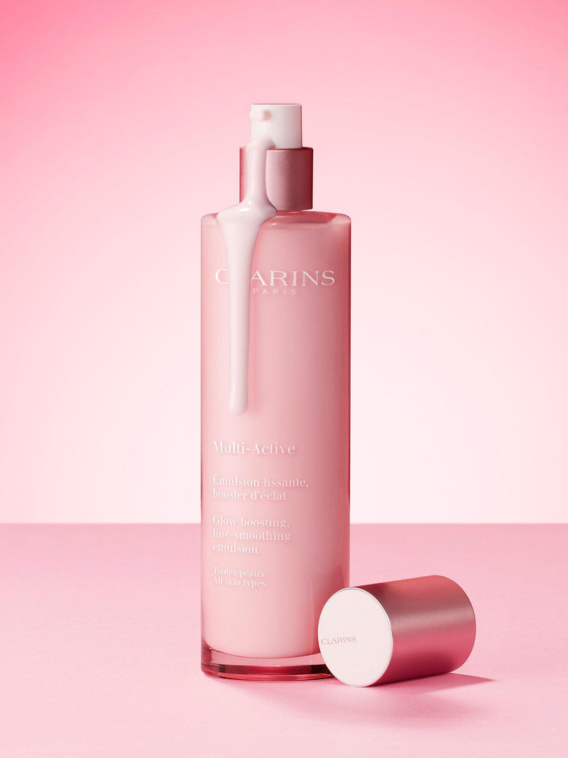 Clarins Multi-Active Emulsion 100ml skincare product, UK version