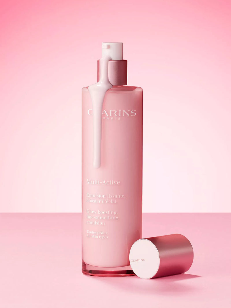 Clarins Multi-Active Emulsion 100ml skincare product, UK version