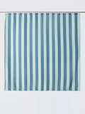 John Lewis double stripe navy shower curtain 180x180cm - British product