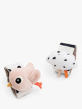 Done by Deer Happy Clouds Wrist Rattle Set, Pack of 2, Powder
