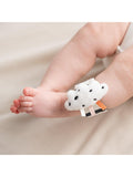 Done by Deer Happy Clouds Wrist Rattle Set, Pack of 2, Powder