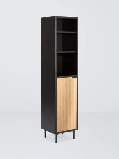 John Lewis John Lewis Ridge Tallboy Bathroom Cabinet, Black- Buy online at McGrocer
