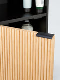 John Lewis Ridge Black Tallboy British brand