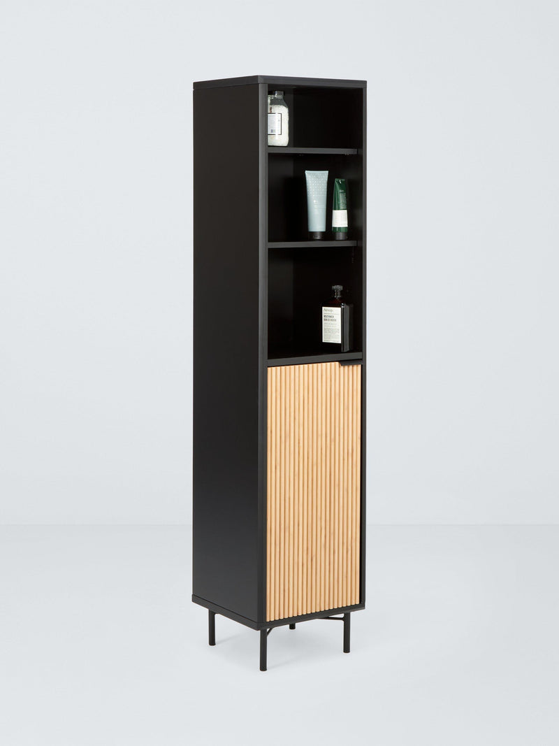 John Lewis Ridge Black Tallboy British brand