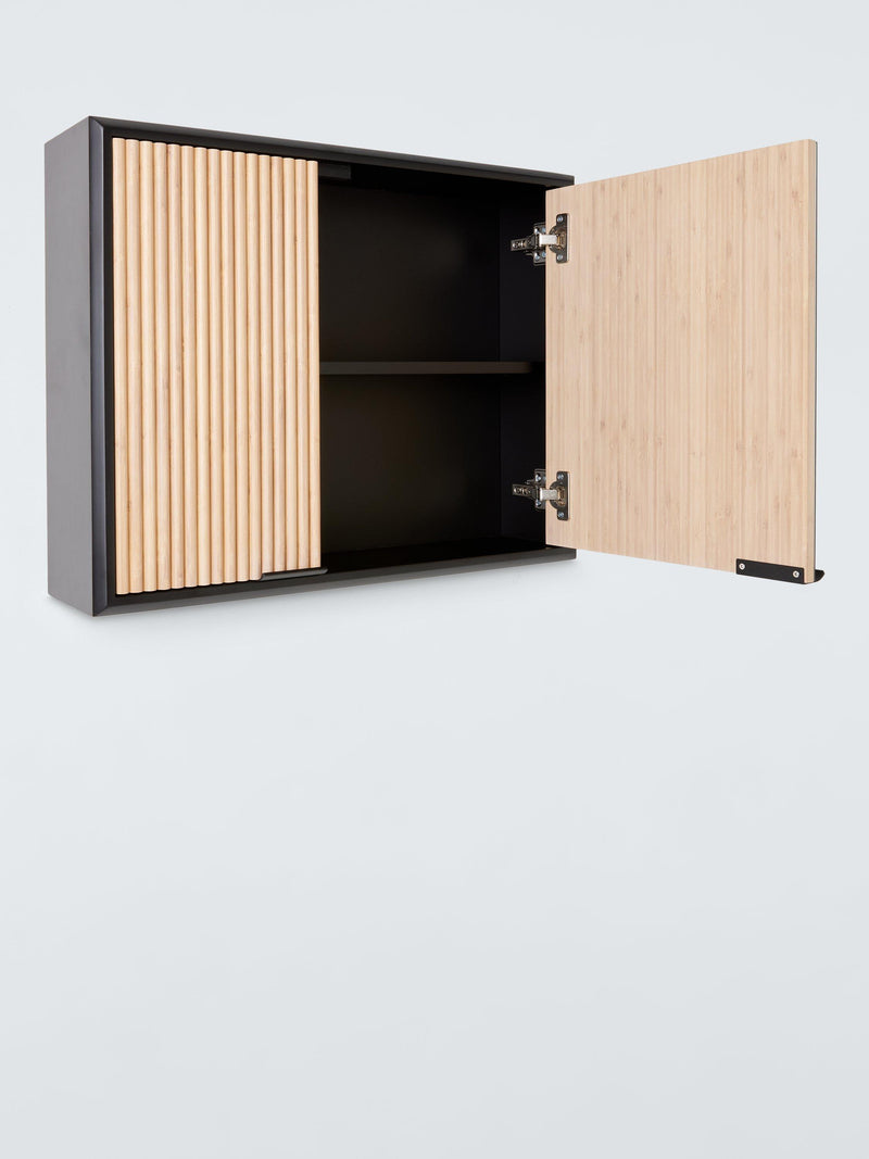 John Lewis Ridge Mirrored Cabinet black, UK version