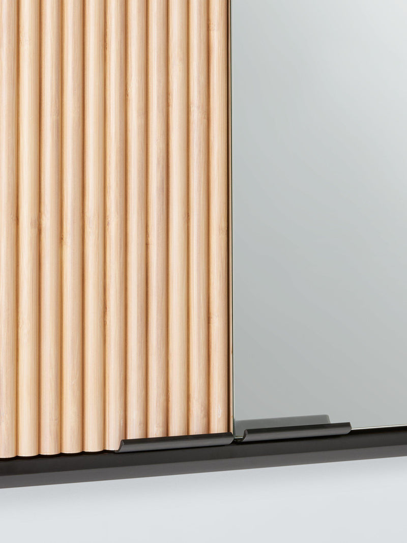 John Lewis Ridge Mirrored Cabinet black, UK version