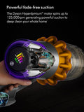 Dyson cordless vacuum cleaner V15 Detect Absolute in yellow and nickel - British product