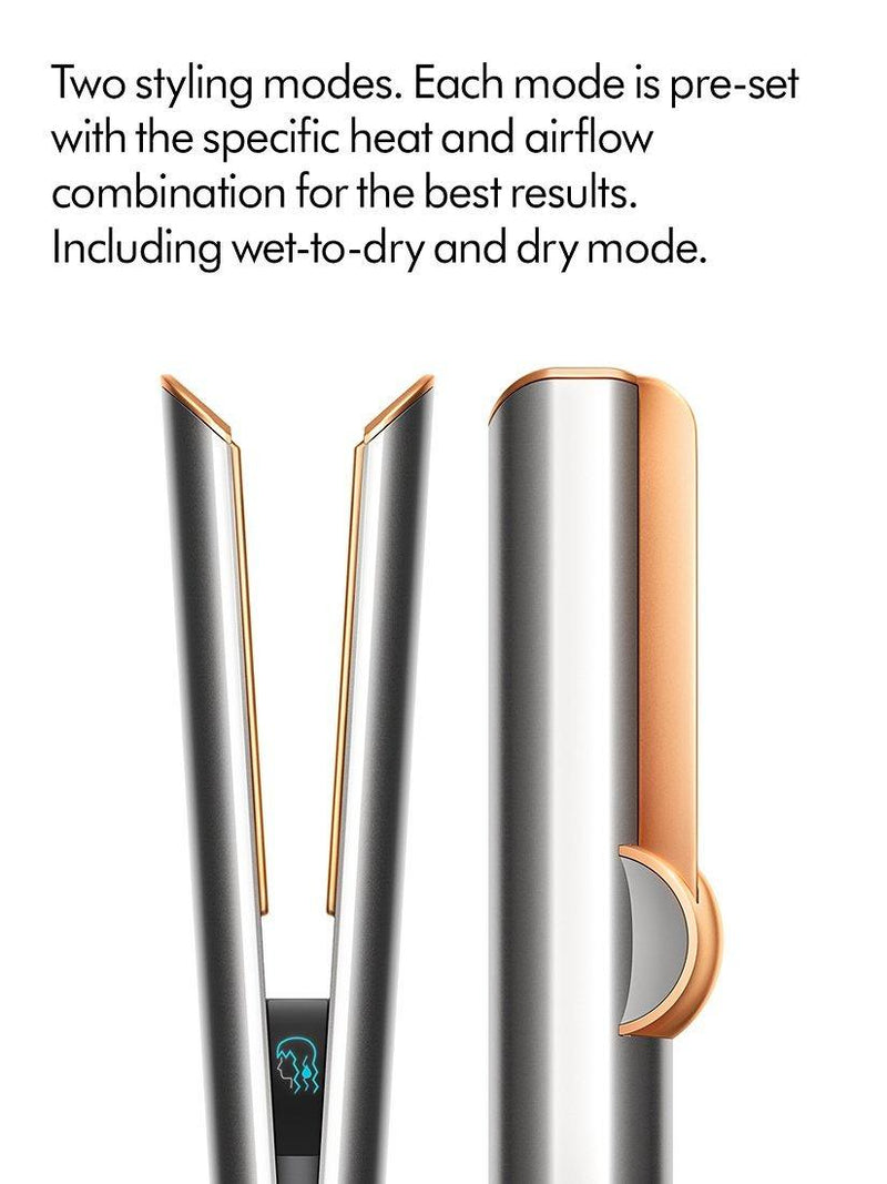 Dyson Airstrait Hair Straighteners Nickel Copper, imported from the UK