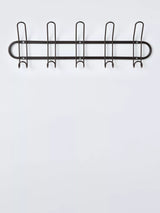 John Lewis John Lewis Metal 5 Hook Rack, Black- Buy online at McGrocer