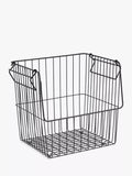 John Lewis stacking wire storage basket large, UK version