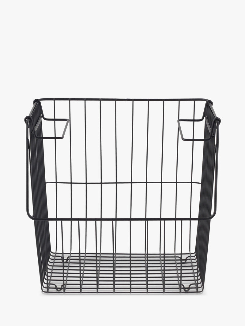 John Lewis stacking wire storage basket large, UK version
