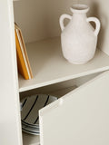 John Lewis Format Narrow bookcase in greige (British brand)