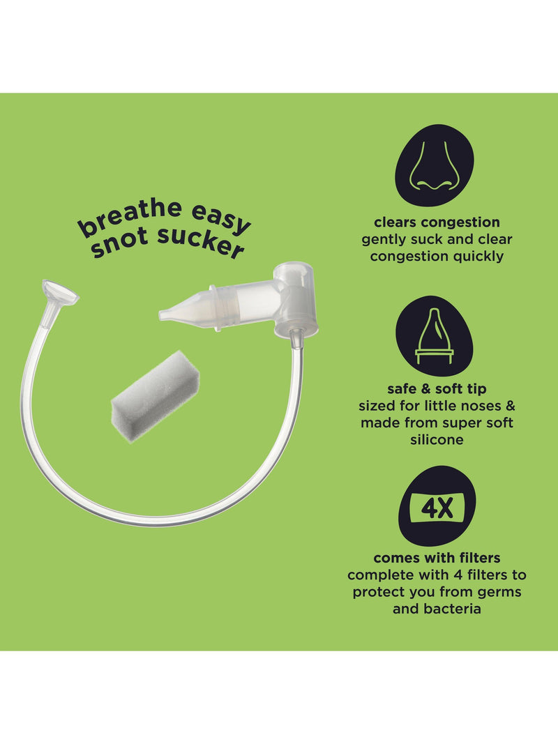 Vital Baby baby nasal decongester with soft silicone tip (British brand)