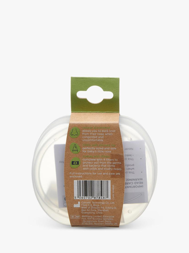 Vital Baby baby nasal decongester with soft silicone tip (British brand)