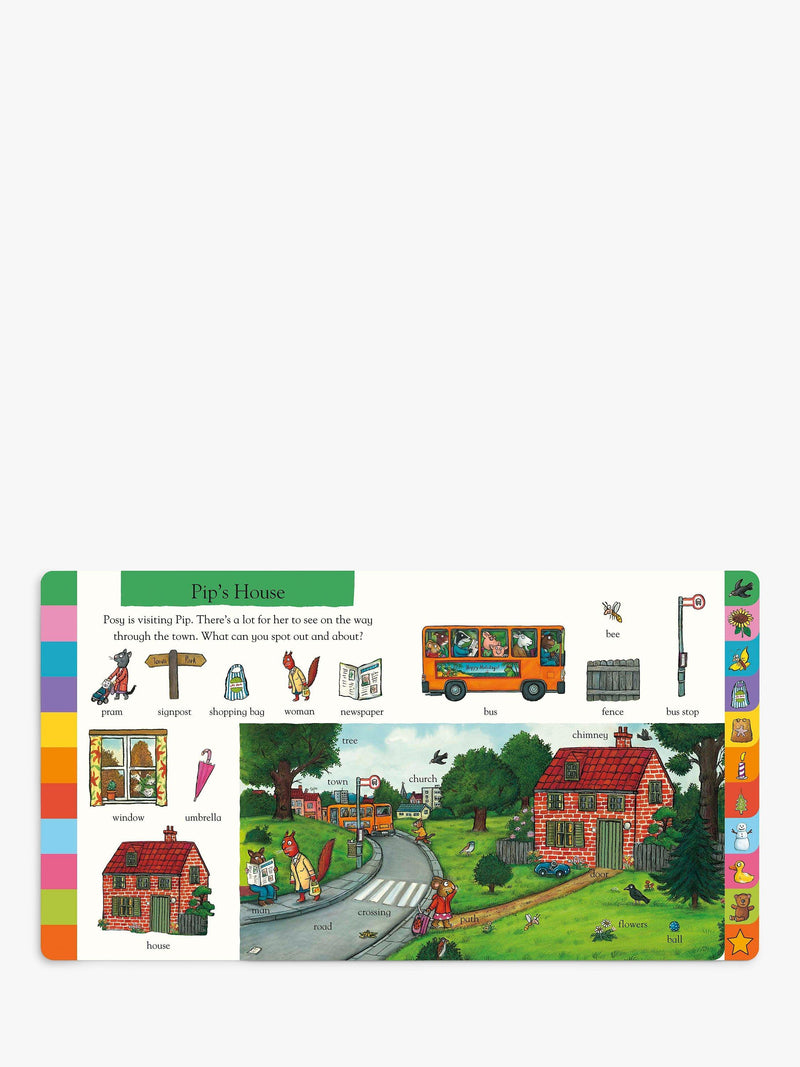 Nosy Crow Pip and Posy Big Book of Words board book, imported from the UK