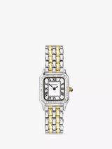 John Lewis Sekonda Monica Crystal Rectangle Dial Women's Bracelet Watch- Buy online at McGrocer