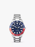 Montre Sekonda Ocean homme cadran bleu 43mm (marque britannique)