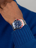 Montre Sekonda Ocean homme cadran bleu 43mm (marque britannique)