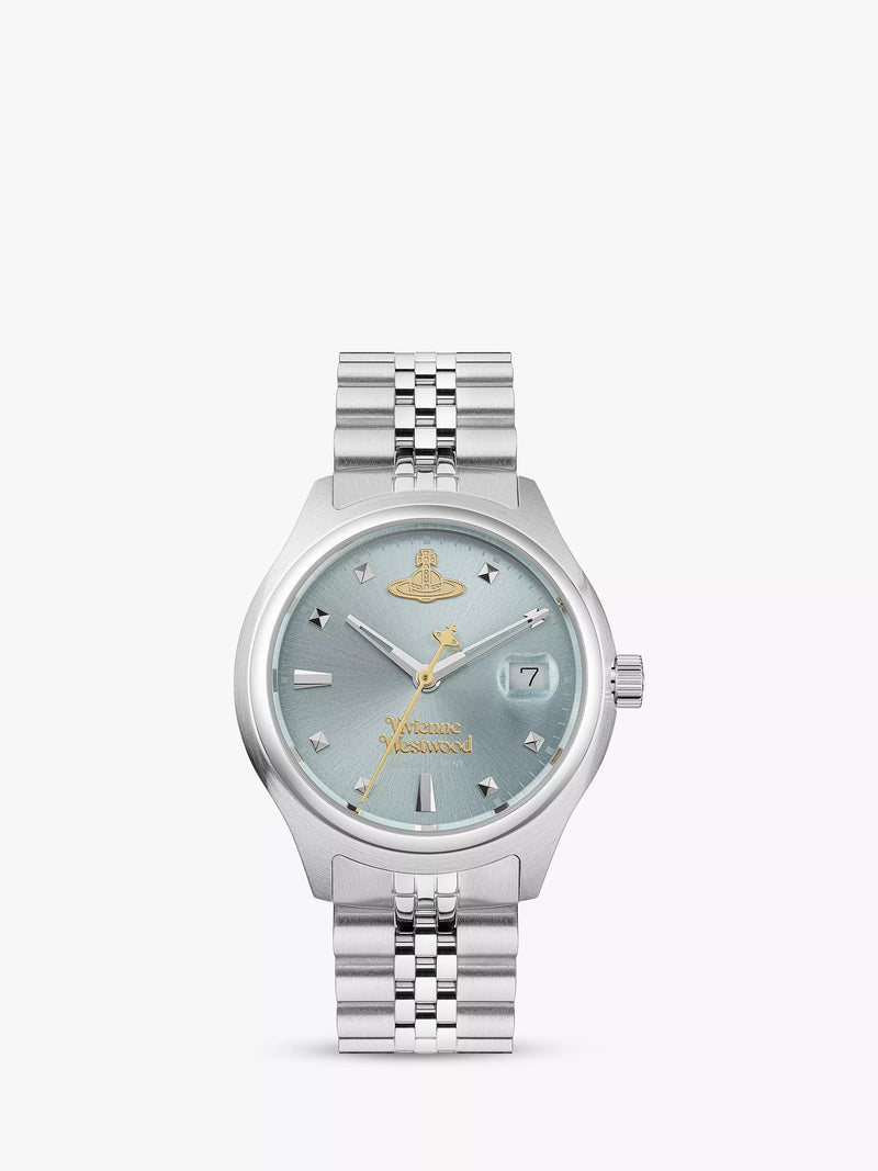 Vivienne Westwood Damen Little Camberwell Armbanduhr Blau 29mm