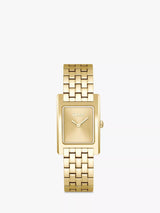 John Lewis HUGO BOSS Women's Lucy Gold Bracelet Strap Watch 22mm- Buy online at McGrocer