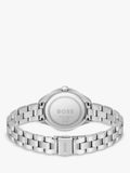 HUGO BOSS women's watch silver bracelet strap 32mm - British product