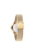 Tommy Hilfiger Damenuhr mit Kristalllünette und Mesh-Armband 32 mm - britisches Produkt