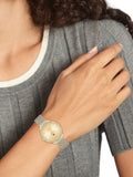 Tommy Hilfiger Damenuhr mit Kristalllünette und Mesh-Armband 32 mm - britisches Produkt