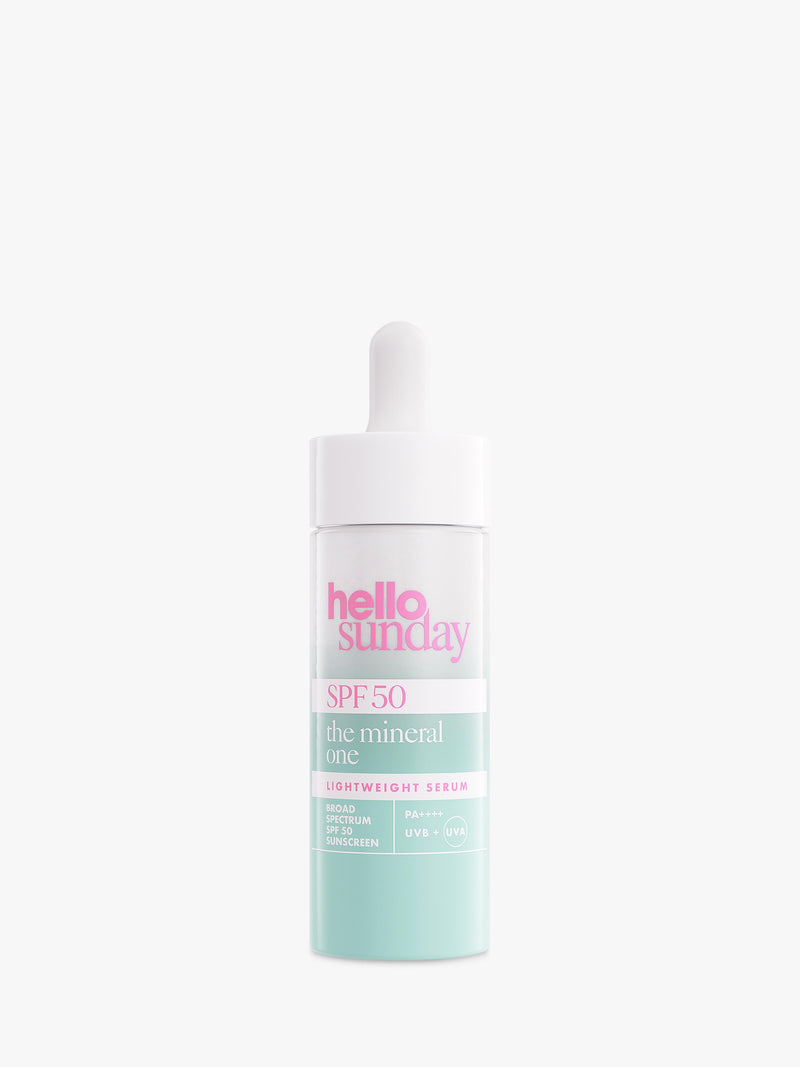 Hello Sunday The Mineral One Lightweight Serum SPF 50 30ml, UK version