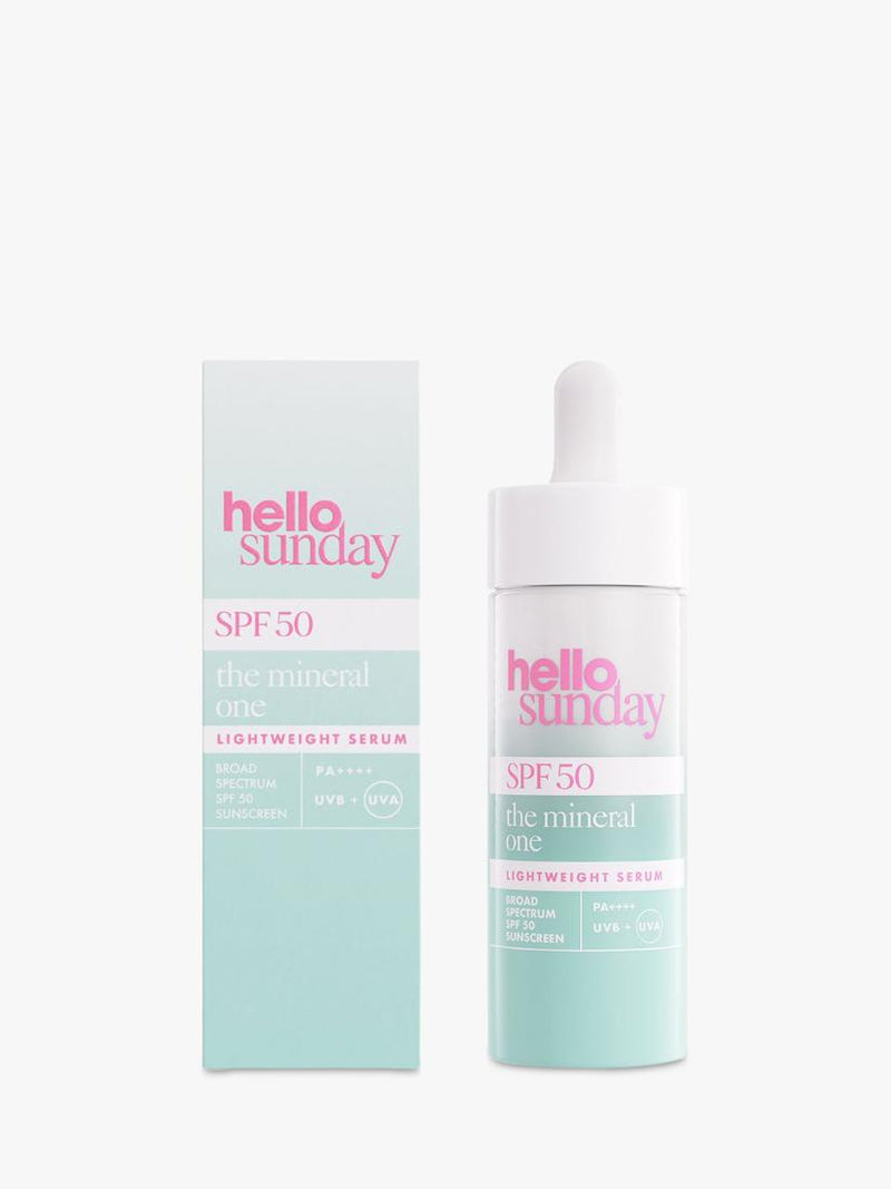 Hello Sunday The Mineral One Lightweight Serum SPF 50 30ml, UK version