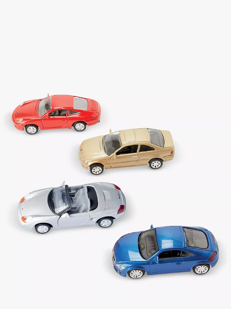 John Lewis toy cars pack of 4 assorted - British product