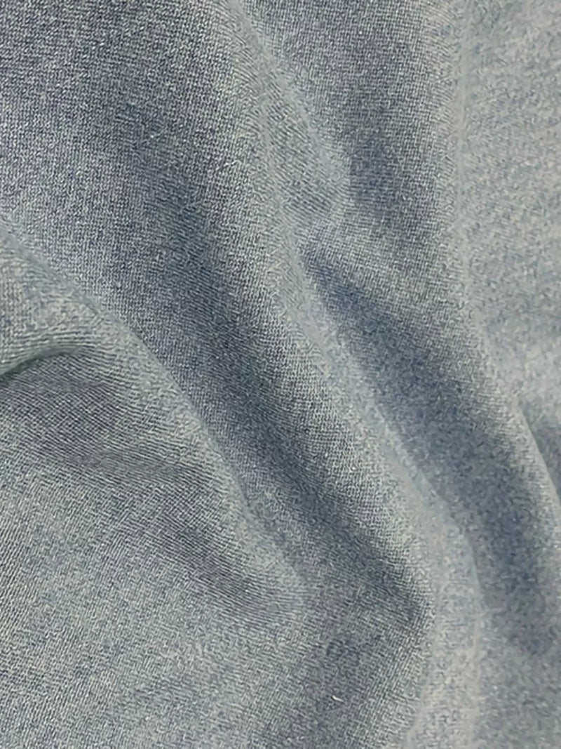Oddies Textiles washed denim fabric 8oz - British product
